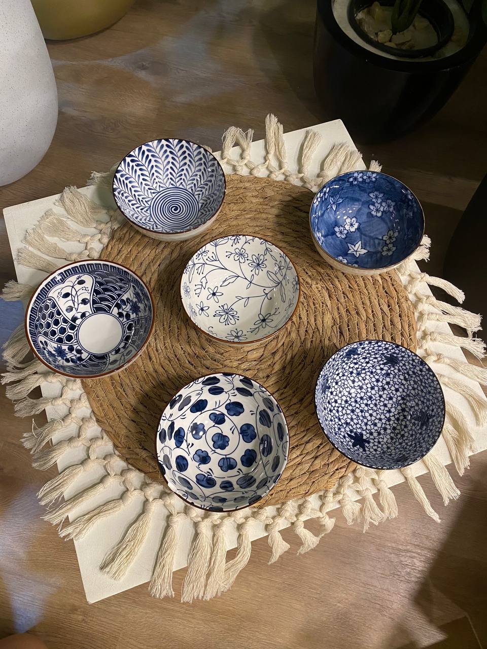 Porcelain Baking & Serving Bowls Set – 6 Pieces