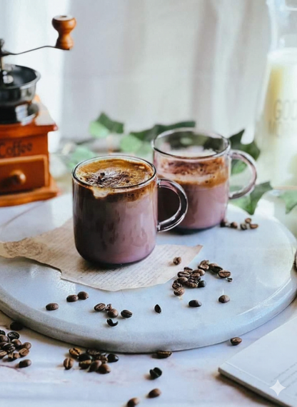 Iconice Turkish Glass Mug Set – 6 Pieces