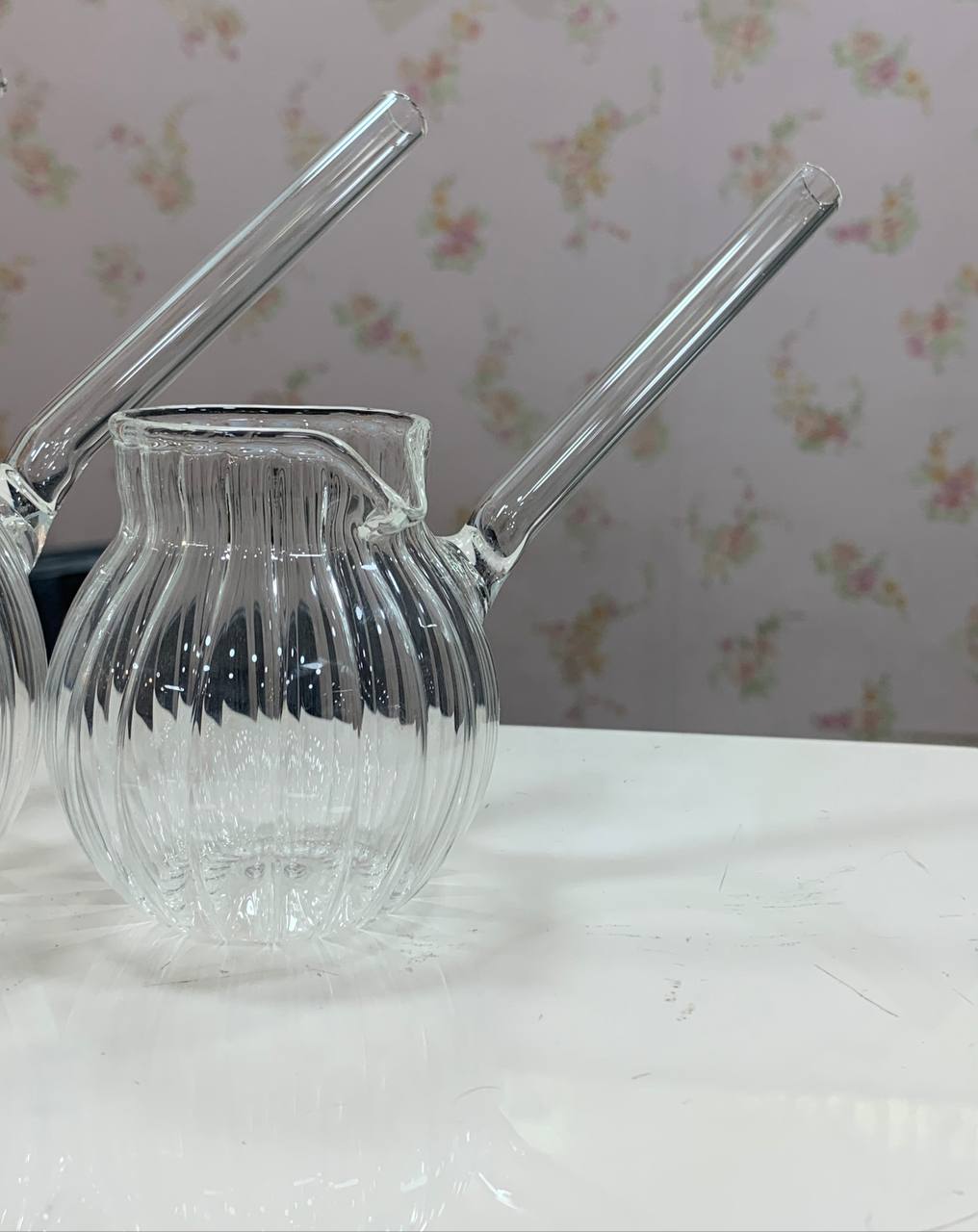 Handmade Heat-Resistant Pyrex Kettle Set – Direct Flame Safe