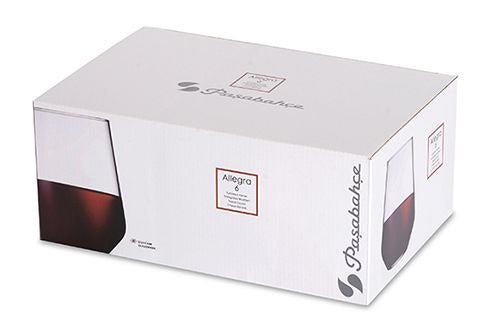 Pasabahce Glass Cups Set – 6 Pieces (425 ml)