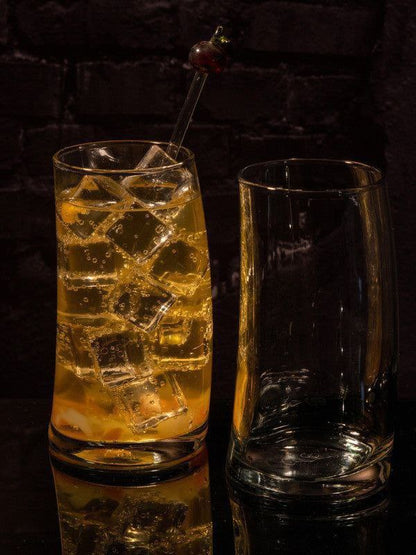 Pasabahce Penguin Glass Cups Set – 6 Pieces (390 ml)