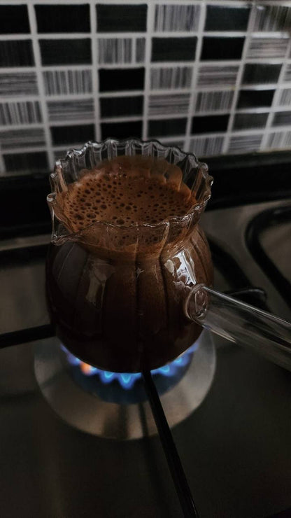 Handmade Heat-Resistant Pyrex Kettle Set – Direct Flame Safe