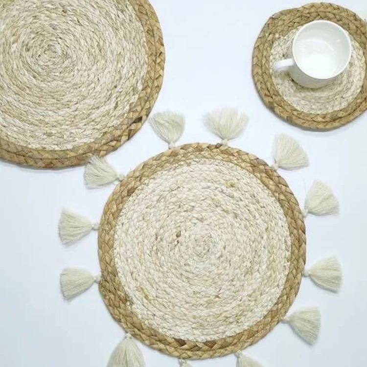 Boho Woven Decorative Placemat / Tray – 38 cm