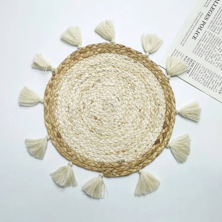 Boho Woven Decorative Placemat / Tray – 38 cm