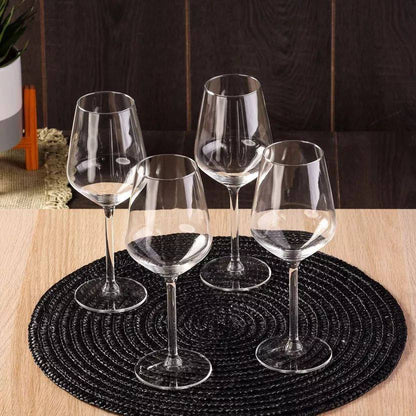 Elegant Daphne Glass Cup Set – 6 Pieces (250 ml)