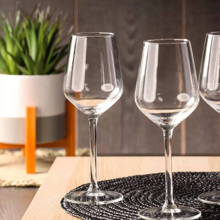 Elegant Daphne Glass Cup Set – 6 Pieces (250 ml)