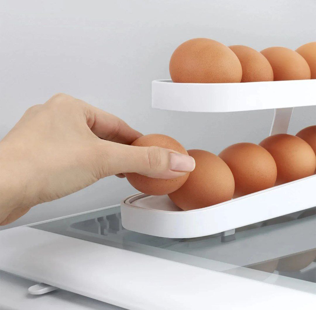 2-Tier Egg Organizer for Refrigerator