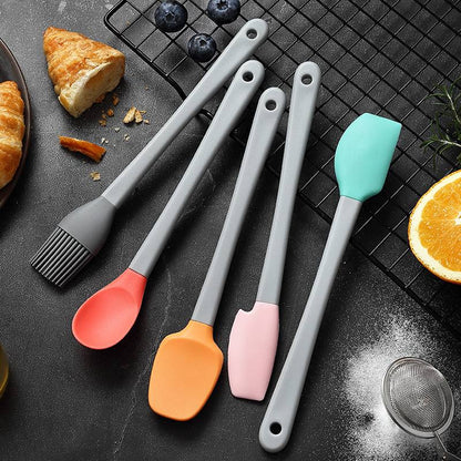 Silicone Decorating & Dispensing Tools Set – 5 Pieces