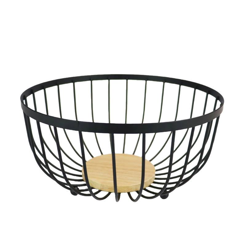 Matte Metal Fruit &amp; Pastry Serving Plate – Rust-Resistant