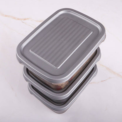 Elegant 3-Piece 1-Litre Refrigerator Storage Set – Simple Life