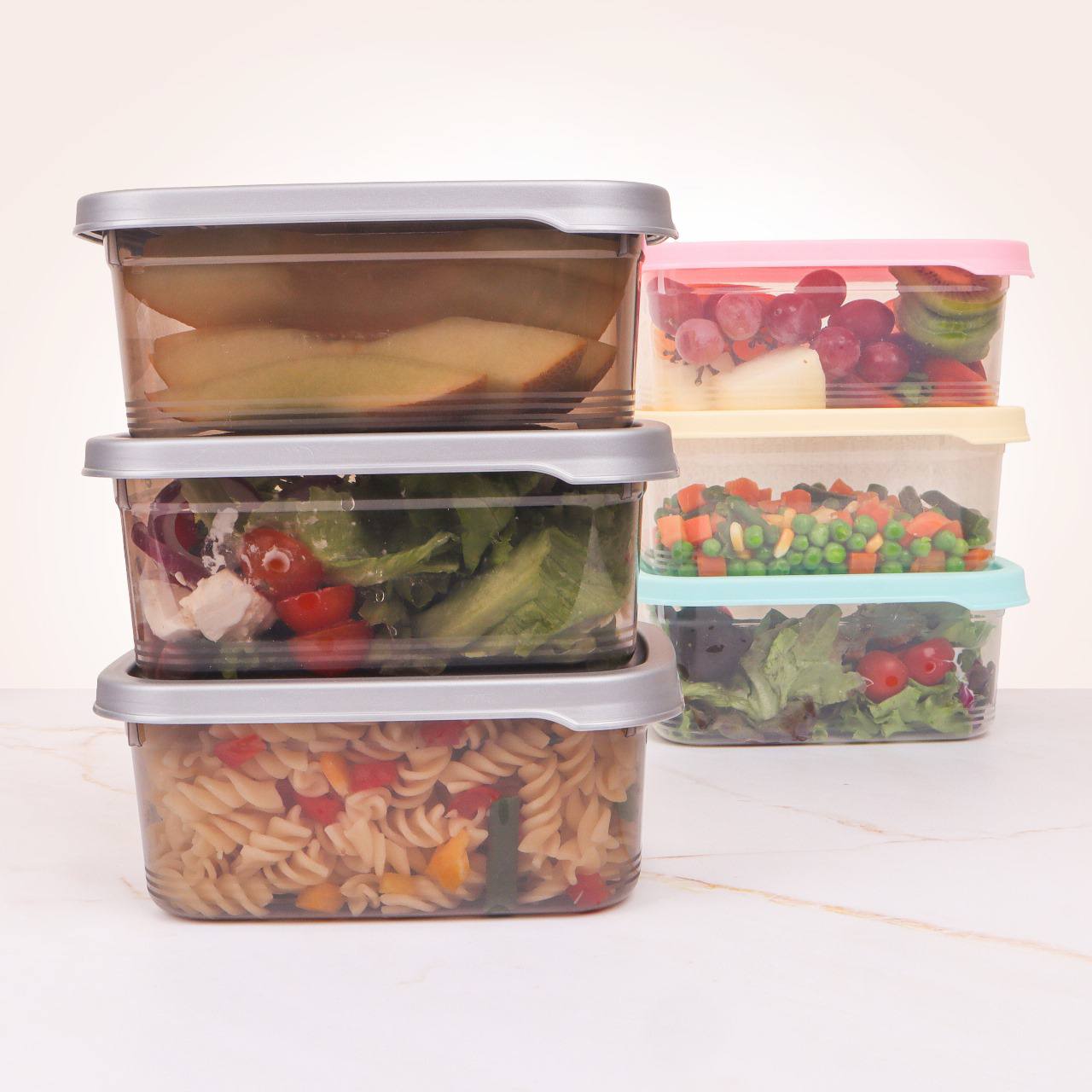 Elegant 3-Piece 1-Litre Refrigerator Storage Set – Simple Life