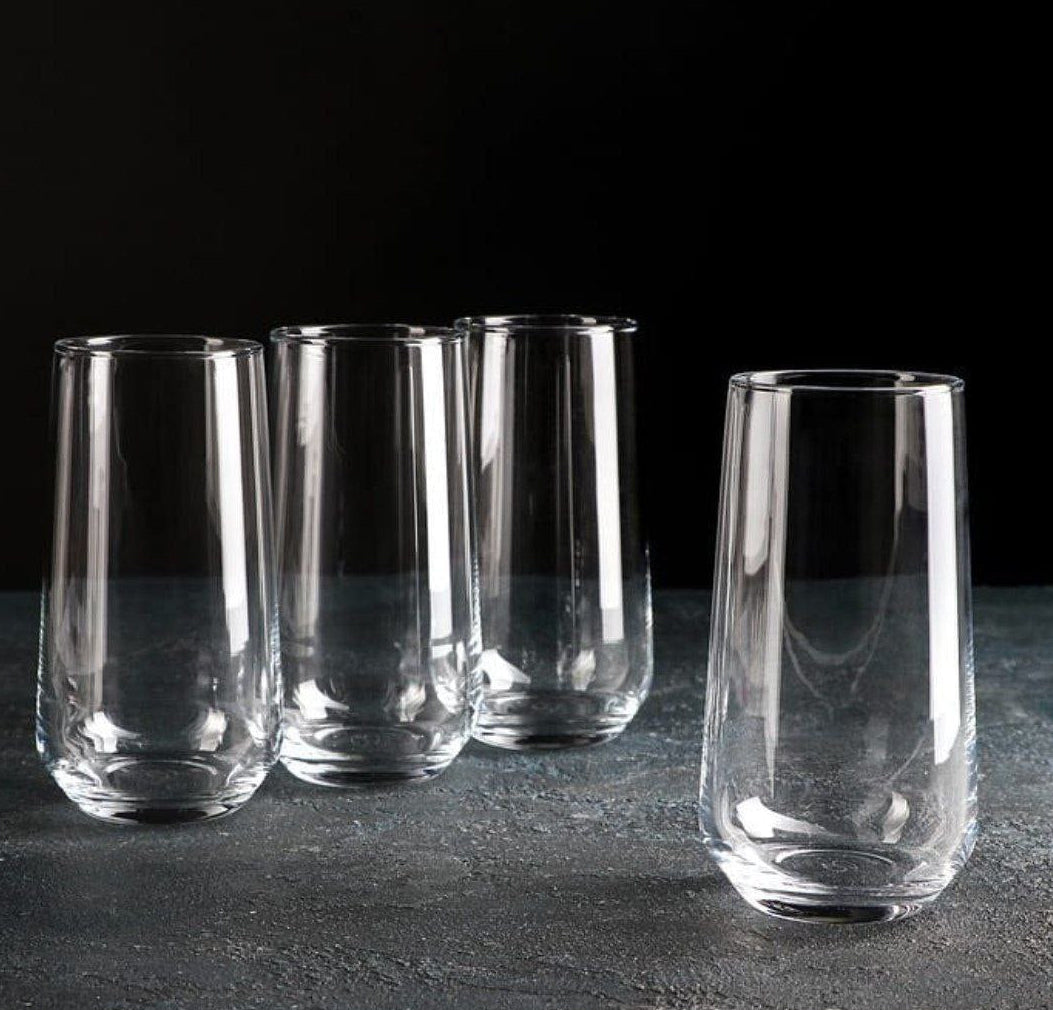 Luxury Turkish Glass Cup Set – 4 Pieces