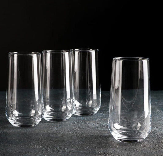 Luxury Turkish Glass Cup Set – 4 Pieces