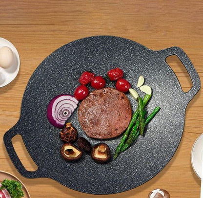 Flat Granite Grill Pan – 33 cm