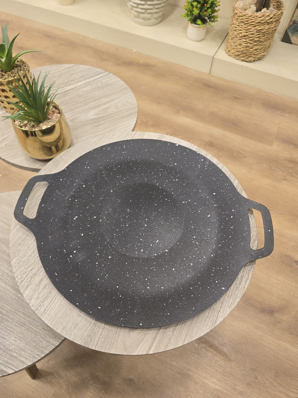 Flat Granite Grill Pan – 33 cm