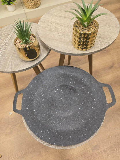Flat Granite Grill Pan – 33 cm