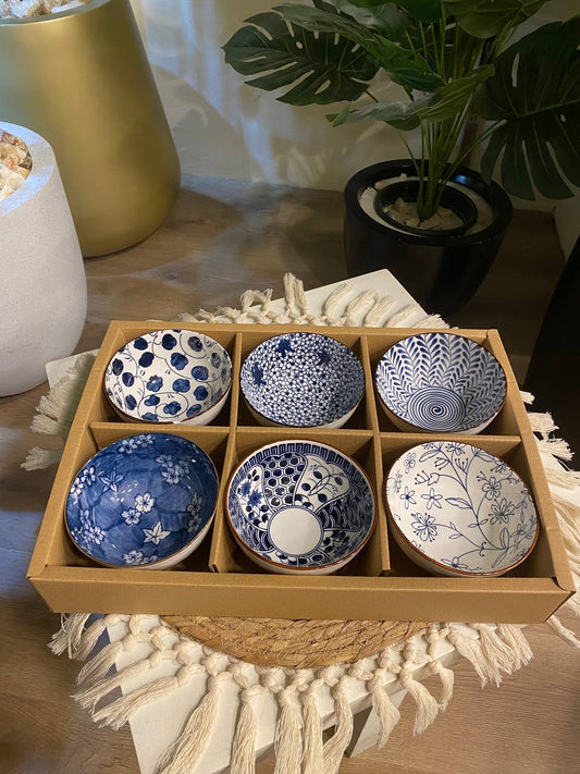 Porcelain Baking & Serving Bowls Set – 6 Pieces