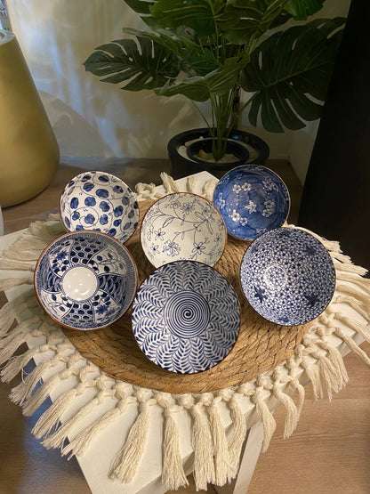 Porcelain Baking & Serving Bowls Set – 6 Pieces