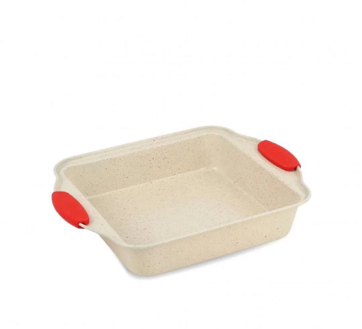 Luxury Granite Cookware Set with Heat-Resistant Silicone Handles – 10 Pieces