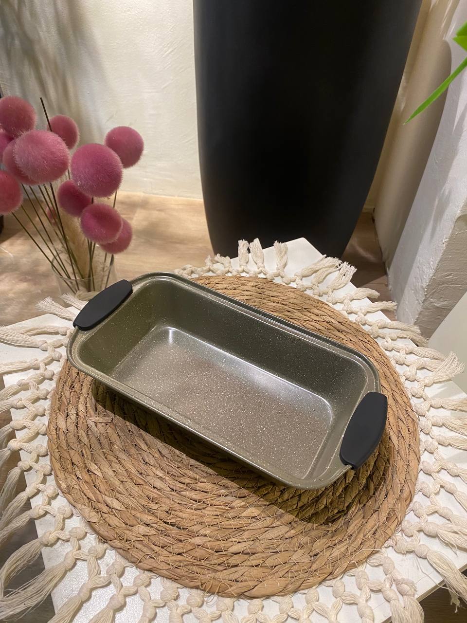 Luxury Granite Cookware Set with Heat-Resistant Silicone Handles – 10 Pieces