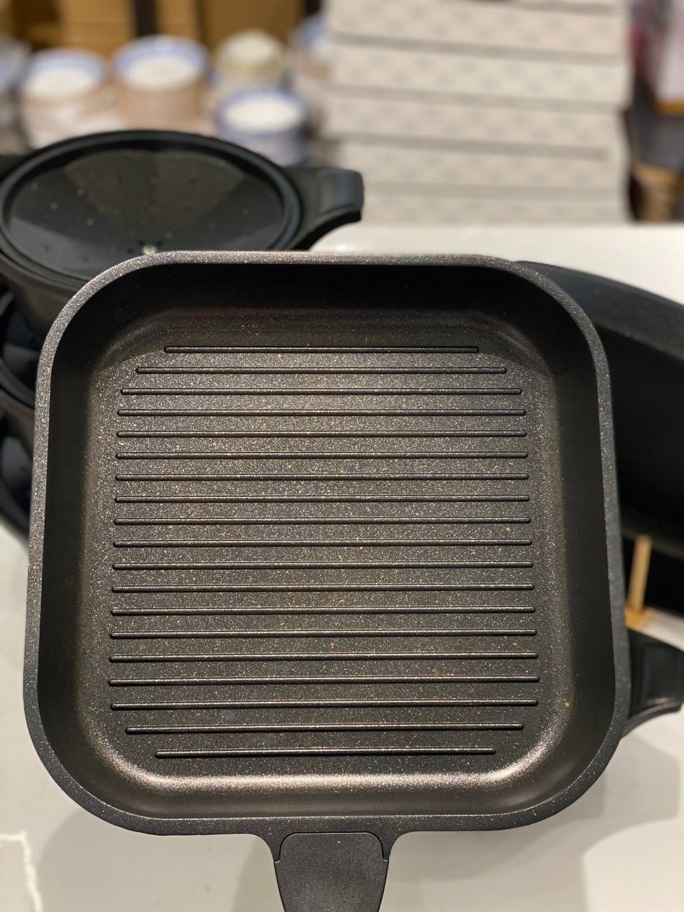 New Saflon Premium Granite Cookware Set – 10 Pieces