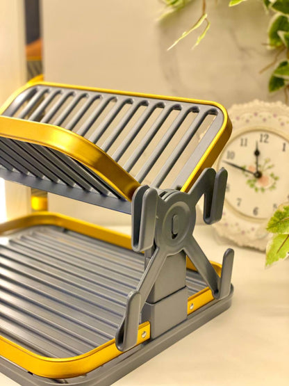 Premium Aluminum Dish Drying Rack – Large Size