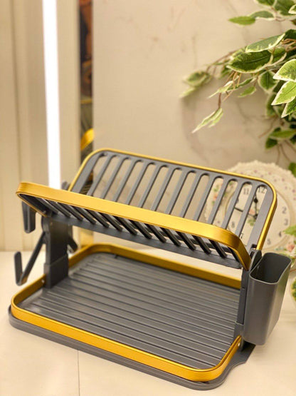 Premium Aluminum Dish Drying Rack – Large Size