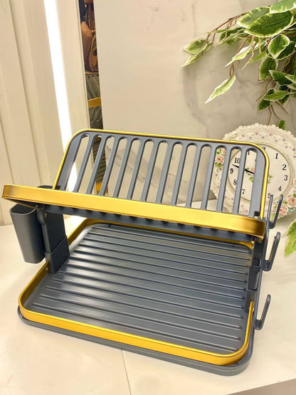 Premium Aluminum Dish Drying Rack – Large Size