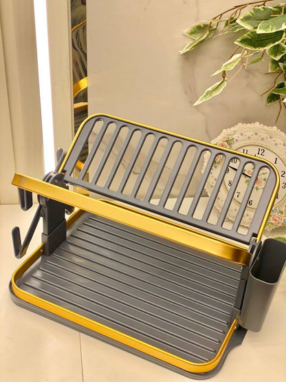 Premium Aluminum Dish Drying Rack – Large Size