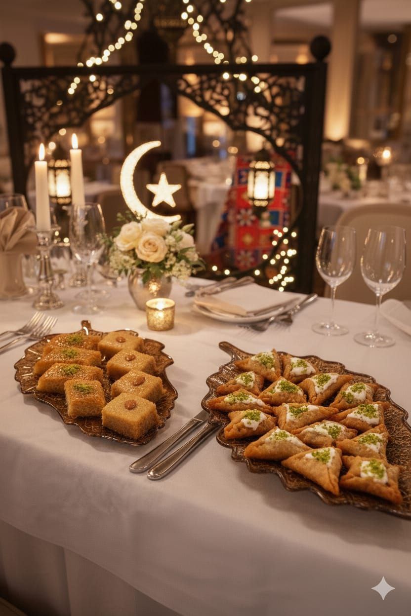 Leaf Design Porcelain Serving Plate