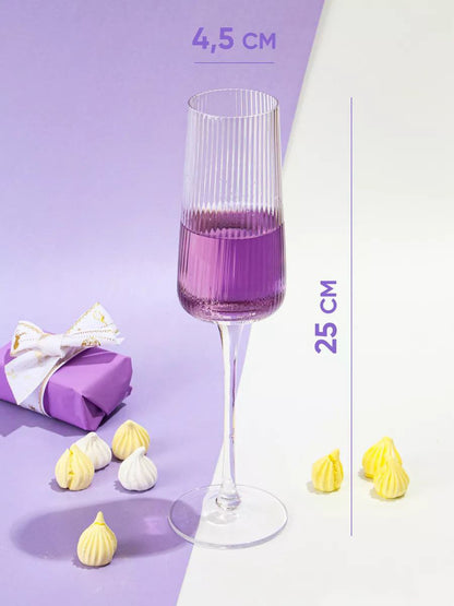 Pasabahce Allegra Focus Turkish Glasses Set – 6 Pieces (195 ml)